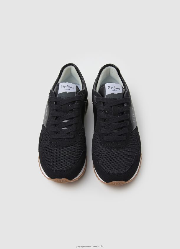 london troy kombinierte turnschuhe Frauen Pepe Jeans Schwarz 84XH6T611