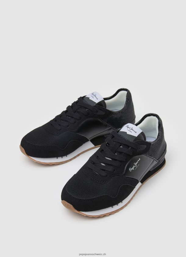 london troy kombinierte turnschuhe Frauen Pepe Jeans Schwarz 84XH6T611