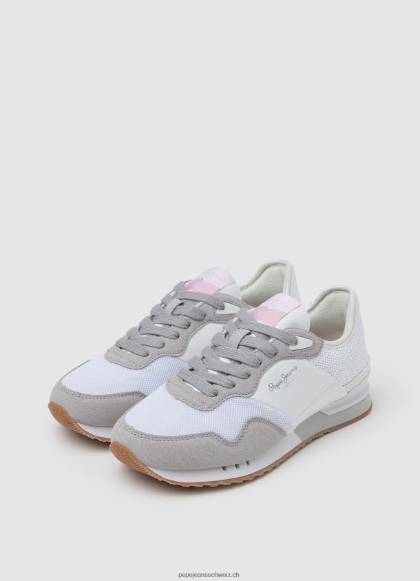 london troy kombinierte turnschuhe Frauen Pepe Jeans Weiss 84XH6T590