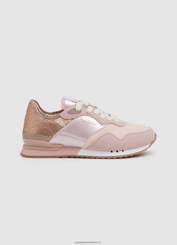 london troy kombinierte turnschuhe Frauen Pepe Jeans fabrik rosa 84XH6T589