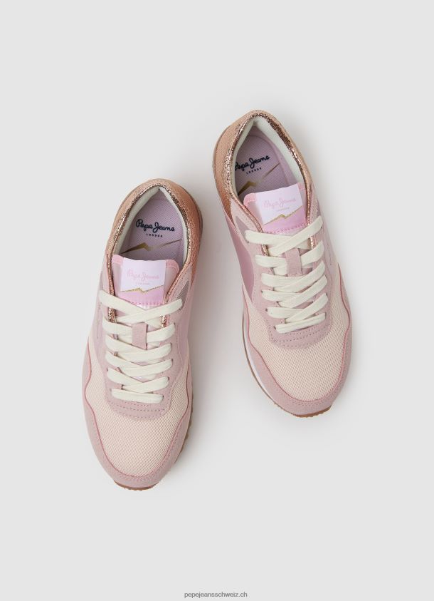 london troy kombinierte turnschuhe Frauen Pepe Jeans fabrik rosa 84XH6T589