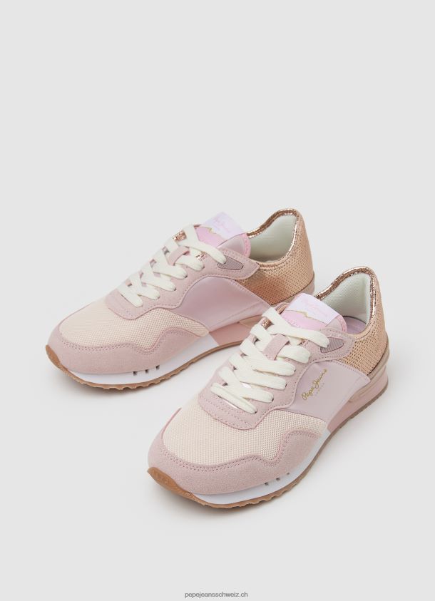 london troy kombinierte turnschuhe Frauen Pepe Jeans fabrik rosa 84XH6T589