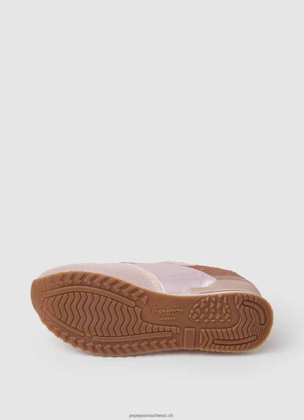 london troy kombinierte turnschuhe Frauen Pepe Jeans fabrik rosa 84XH6T589