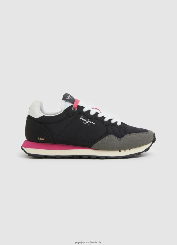 natch Laufschuhe Frauen Pepe Jeans Schwarz 84XH6T619