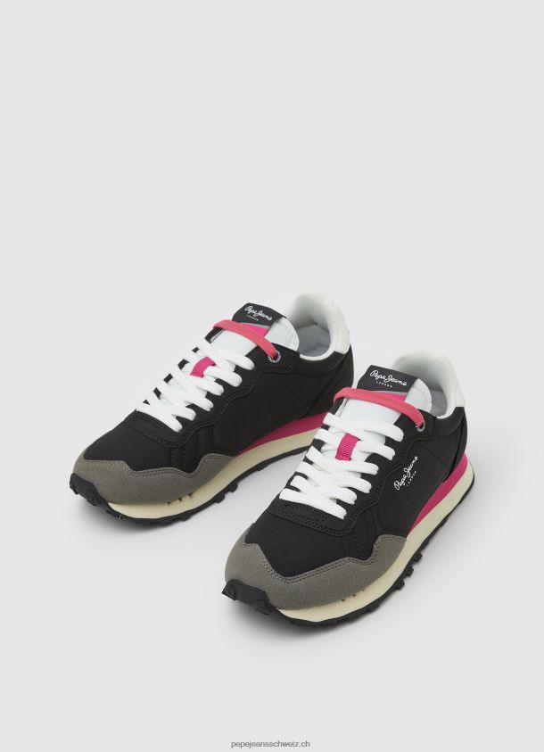 natch Laufschuhe Frauen Pepe Jeans Schwarz 84XH6T619