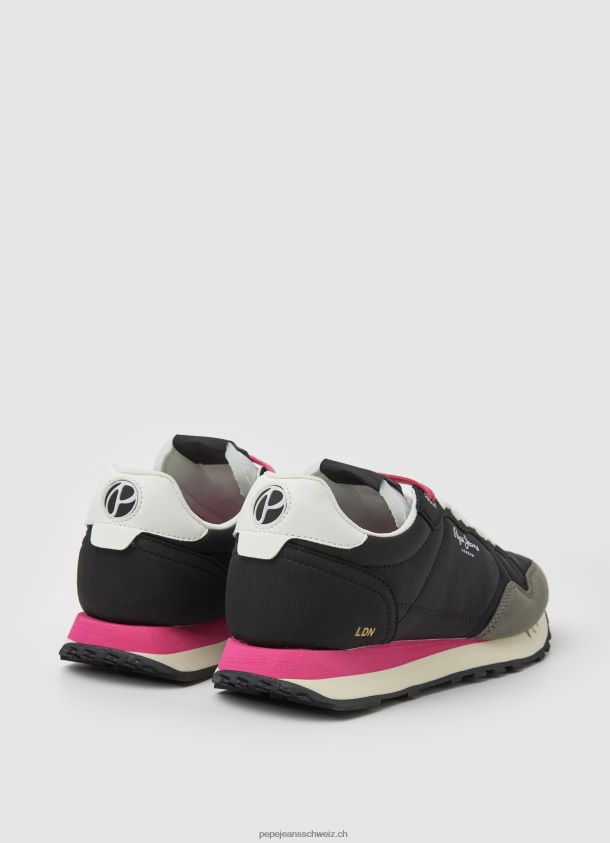 natch Laufschuhe Frauen Pepe Jeans Schwarz 84XH6T619