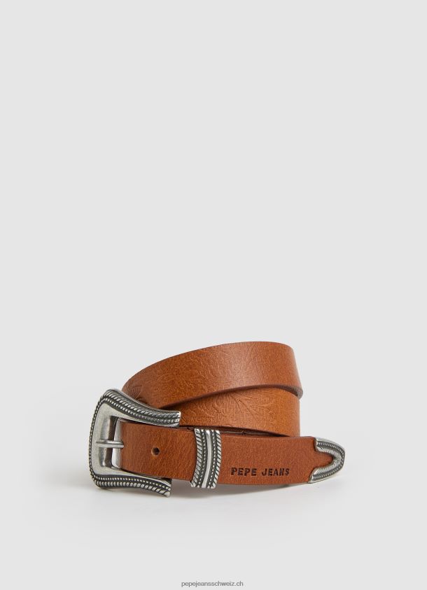 dünner ledergürtel Frauen Pepe Jeans bräunen 84XH6T760