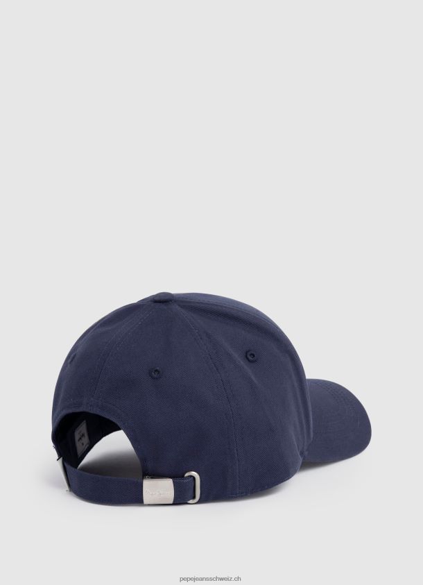 Basic-Cap mit gesticktem Logo Frauen Pepe Jeans Marine 84XH6T781