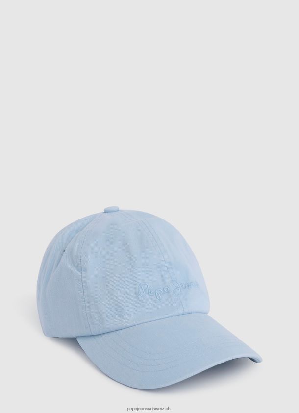 Basic-Cap mit gesticktem Logo Frauen Pepe Jeans Marine 84XH6T781