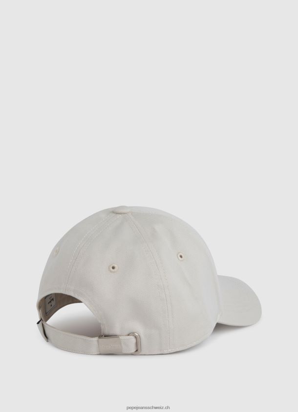 Basic-Cap mit gesticktem Logo Frauen Pepe Jeans Weiss 84XH6T782