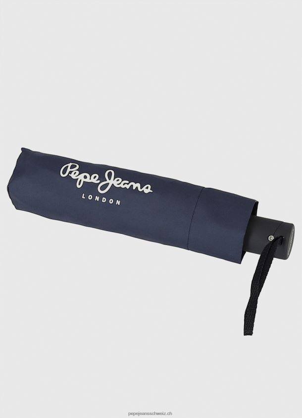 ned klappbarer automatischer Regenschirm Frauen Pepe Jeans Marine 84XH6T790