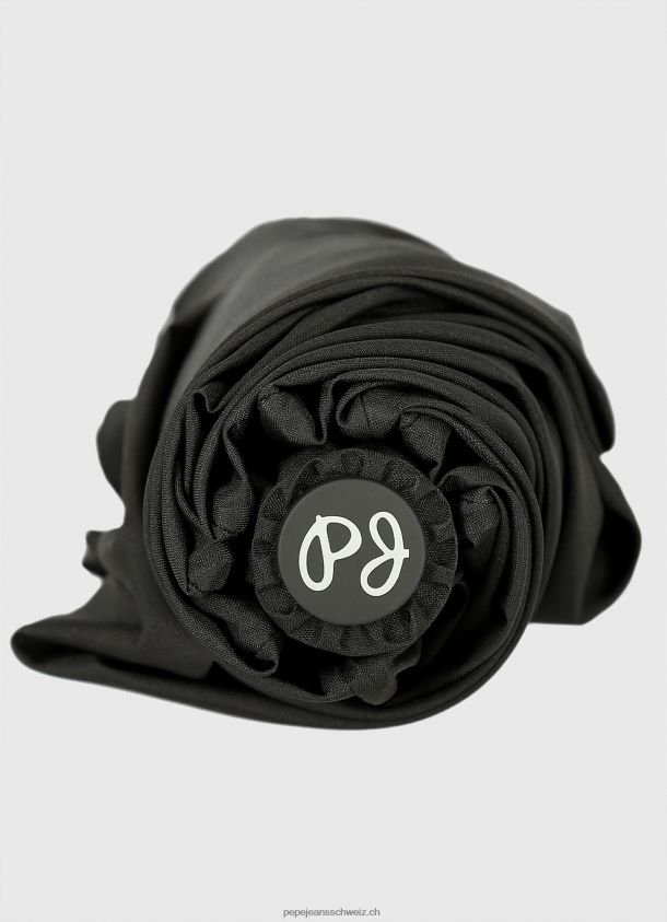 teo faltbarer automatischer Regenschirm Frauen Pepe Jeans Schwarz 84XH6T787
