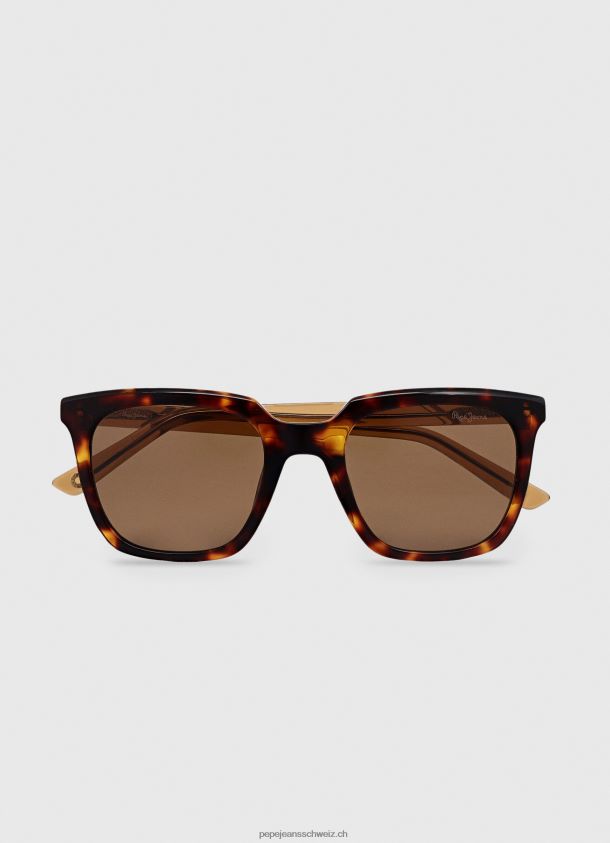 Wayfarer-Sonnenbrille Frauen Pepe Jeans Gold 84XH6T770