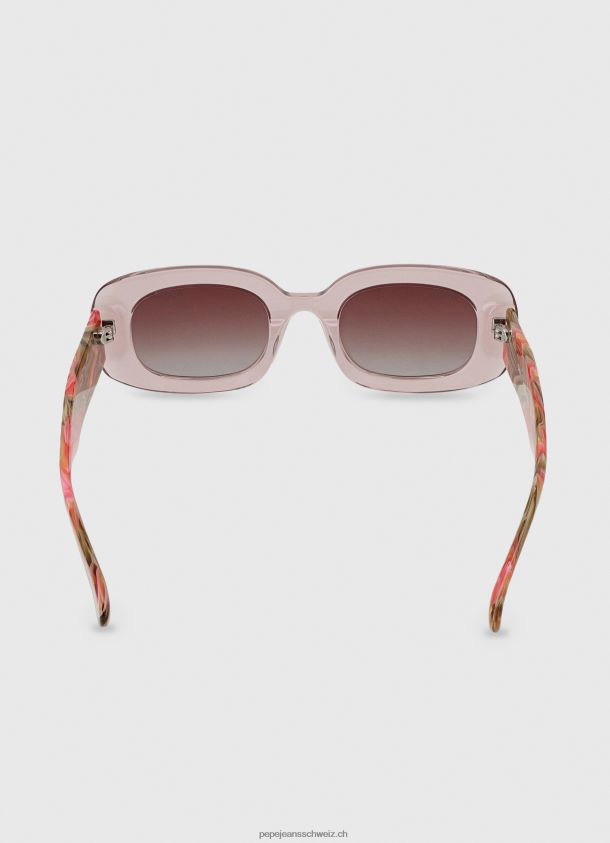 rechteckige sonnenbrille Frauen Pepe Jeans Rosa 84XH6T766