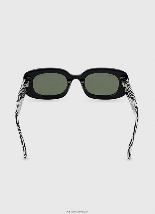 rechteckige sonnenbrille Frauen Pepe Jeans Schwarz 84XH6T767