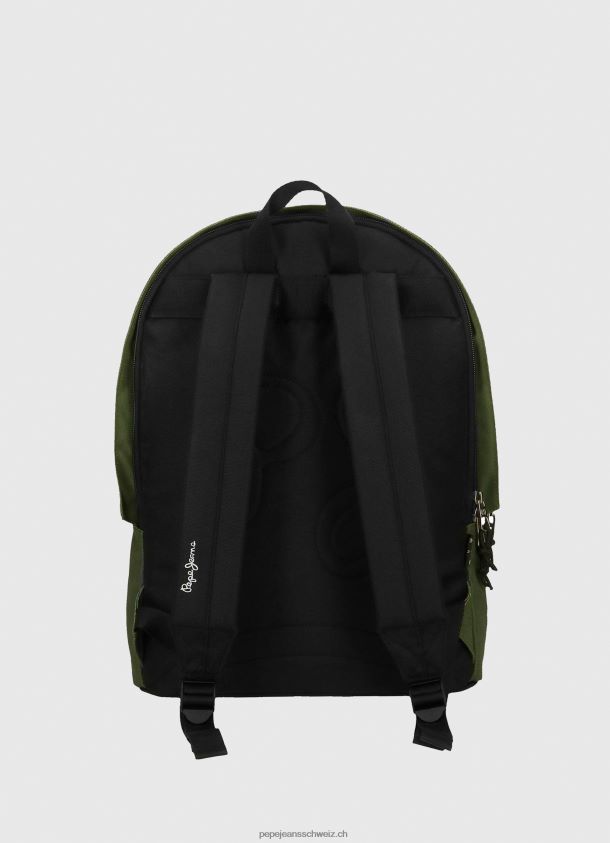 Aris Performance-Rucksack mit Doppelreißverschluss Frauen Pepe Jeans dunkelgrün 84XH6T753