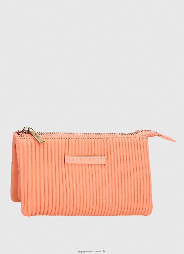 Beuteltasche aus Wildleder Frauen Pepe Jeans Kamel 84XH6T724