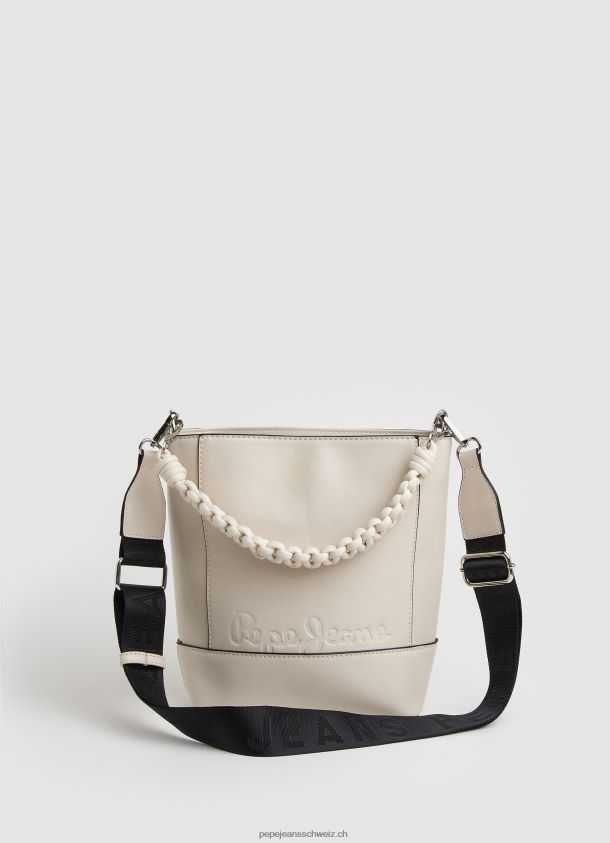 Beuteltasche mit zwei Henkeln Frauen Pepe Jeans Buttermilch 84XH6T731