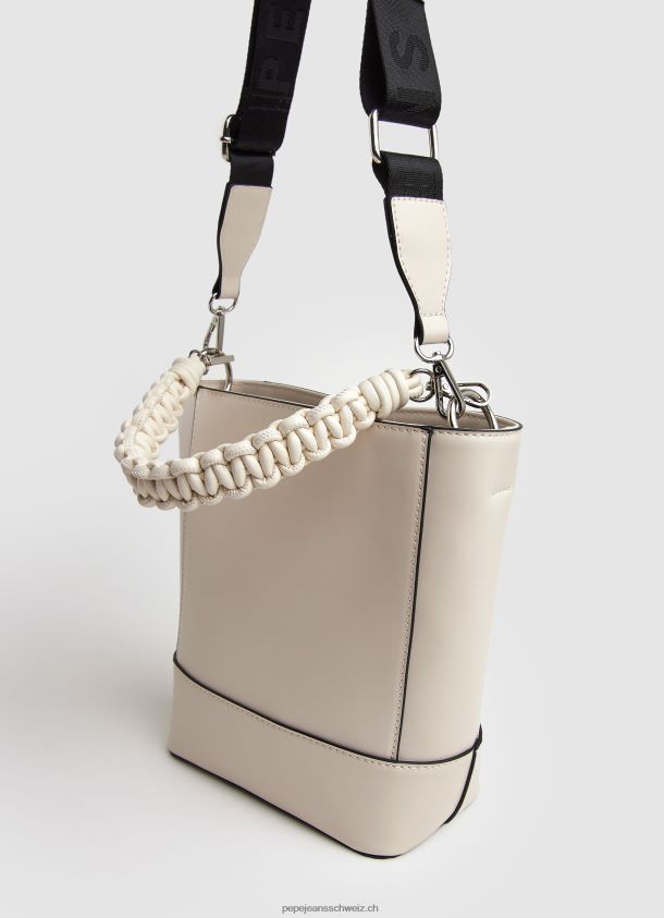 Beuteltasche mit zwei Henkeln Frauen Pepe Jeans Buttermilch 84XH6T731