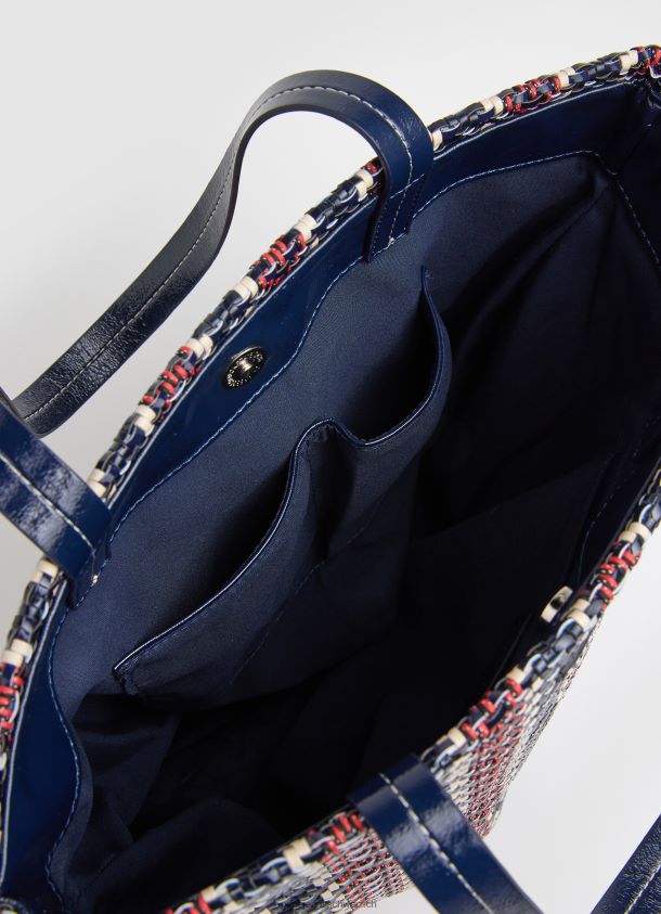 Einkaufstasche aus Zickzack-Stoff Frauen Pepe Jeans dulwich 84XH6T739