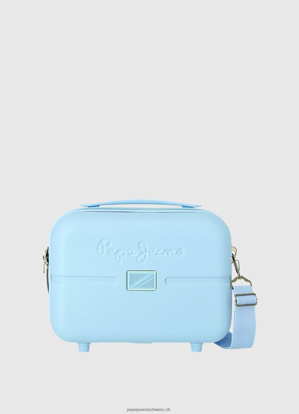 Reisetasche mit geprägtem Logo Frauen Pepe Jeans Himmel 84XH6T750