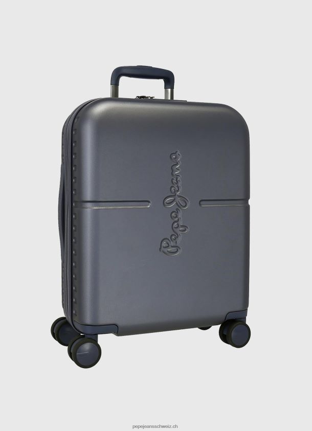 Trolley abs 55cm. Markieren Sie einen harten Koffer Frauen Pepe Jeans Marine 84XH6T757