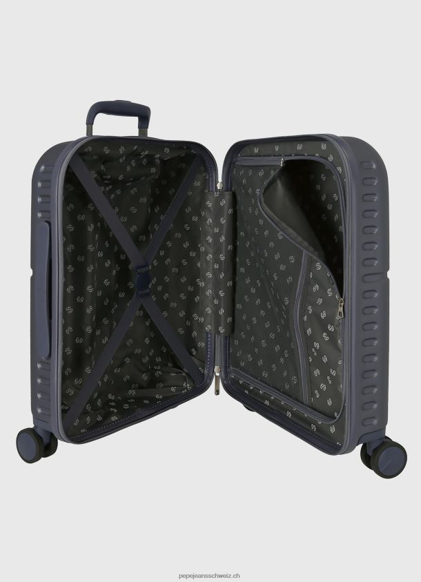 Trolley abs 55cm. Markieren Sie einen harten Koffer Frauen Pepe Jeans Marine 84XH6T757