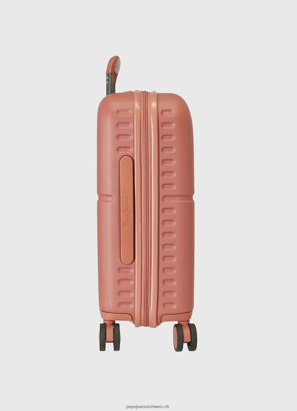 Trolley abs 55cm. Markieren Sie einen harten Koffer Frauen Pepe Jeans Terrakotta 84XH6T755