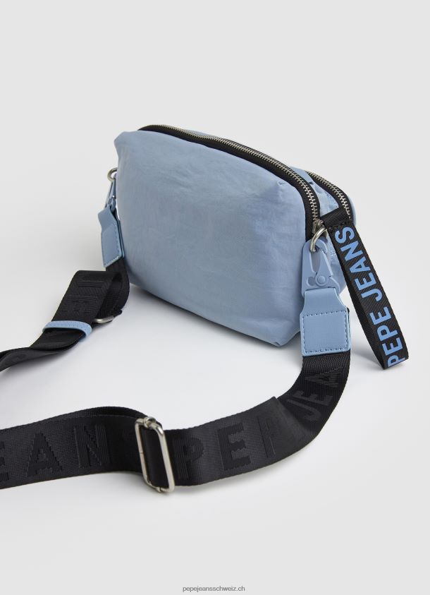 Umhängetasche aus Stoff mit verstellbarem Griff Frauen Pepe Jeans Bucht 84XH6T735