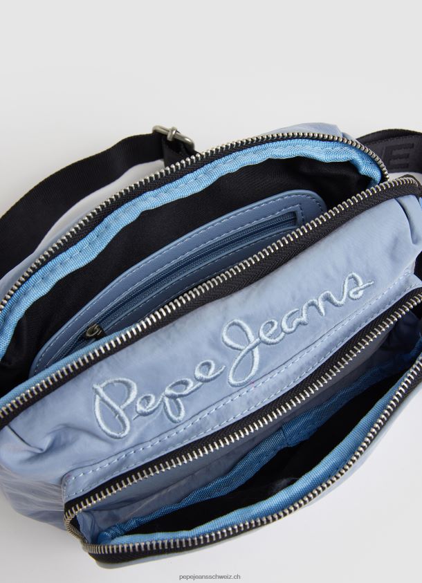 Umhängetasche aus Stoff mit verstellbarem Griff Frauen Pepe Jeans Bucht 84XH6T735