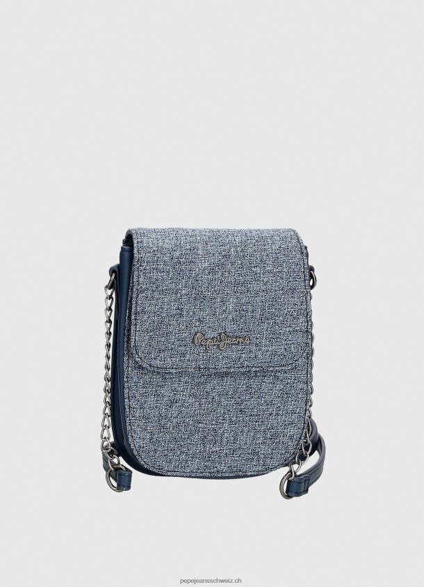marmorierte Handytasche Frauen Pepe Jeans Ozean 84XH6T726