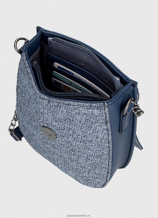 marmorierte Handytasche Frauen Pepe Jeans Ozean 84XH6T726