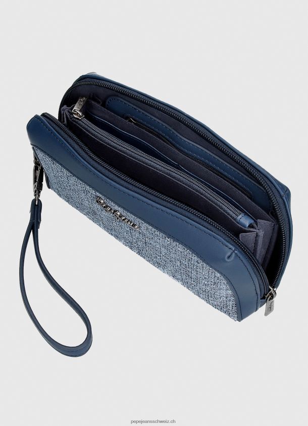 marmorierte Kupplung Frauen Pepe Jeans Ozean 84XH6T727