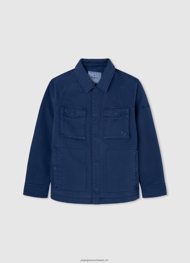 Utility-Jacke aus Baumwolle Junge Pepe Jeans Jarman 84XH6T1570