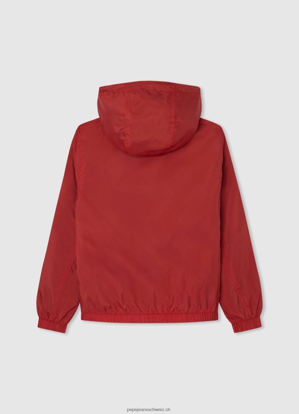 Windjacke mit Kapuze Junge Pepe Jeans studiorot 84XH6T1564