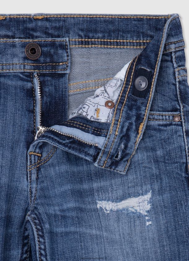 Cashed Midrise Slim Fit Jeans Junge Pepe Jeans Denim 84XH6T1578