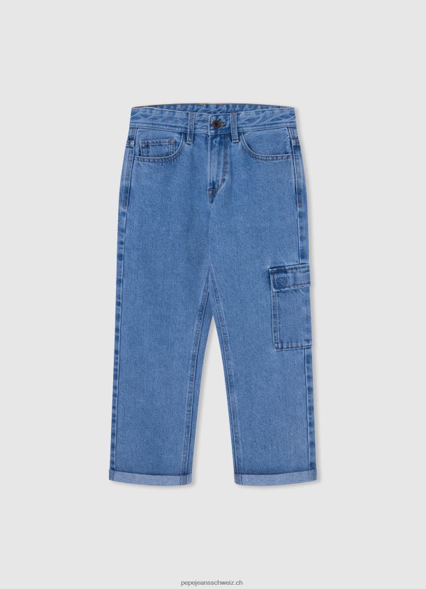 Collin-Jeans mit lockerer Passform und mittlerer Leibhöhe Junge Pepe Jeans Denim 84XH6T1572