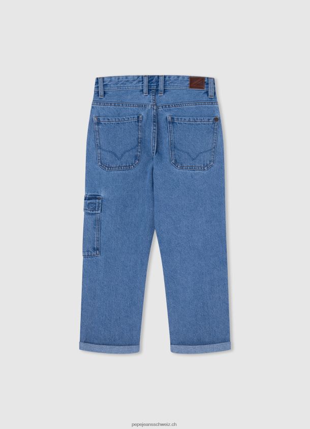 Collin-Jeans mit lockerer Passform und mittlerer Leibhöhe Junge Pepe Jeans Denim 84XH6T1572
