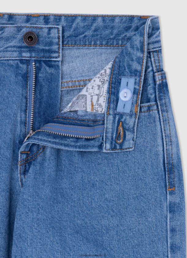 Collin-Jeans mit lockerer Passform und mittlerer Leibhöhe Junge Pepe Jeans Denim 84XH6T1572