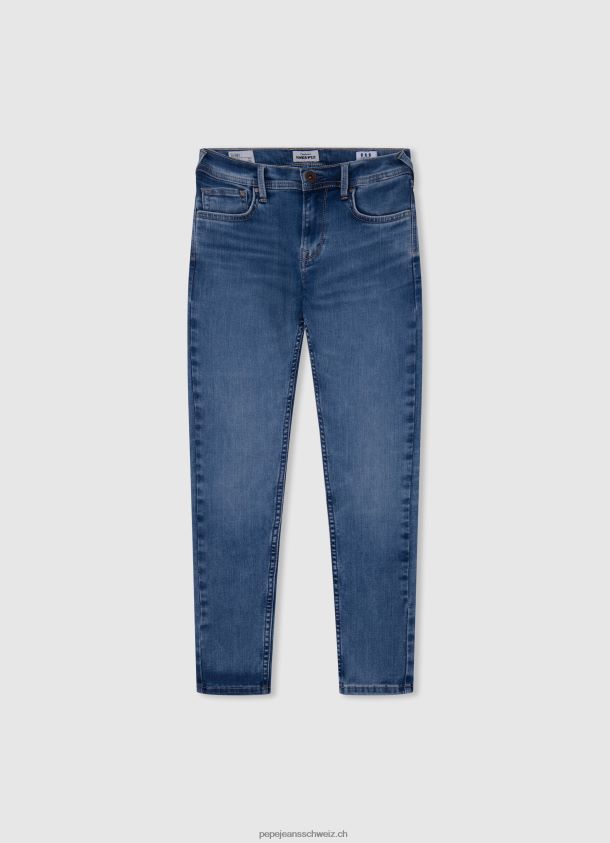 Skinny-Fit-Jeans mit niedriger Leibhöhe Junge Pepe Jeans Denim 84XH6T1577
