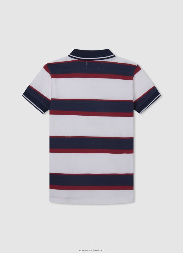 Poloshirt mit gestreiftem Aufdruck Junge Pepe Jeans Jarman 84XH6T1670