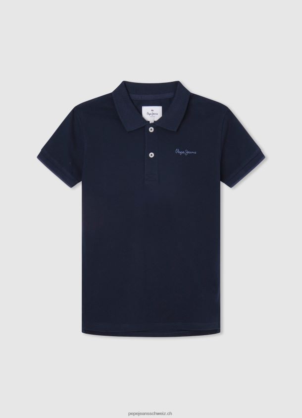 gesticktes Pikee-Poloshirt mit Logo Junge Pepe Jeans dulwich 84XH6T1673