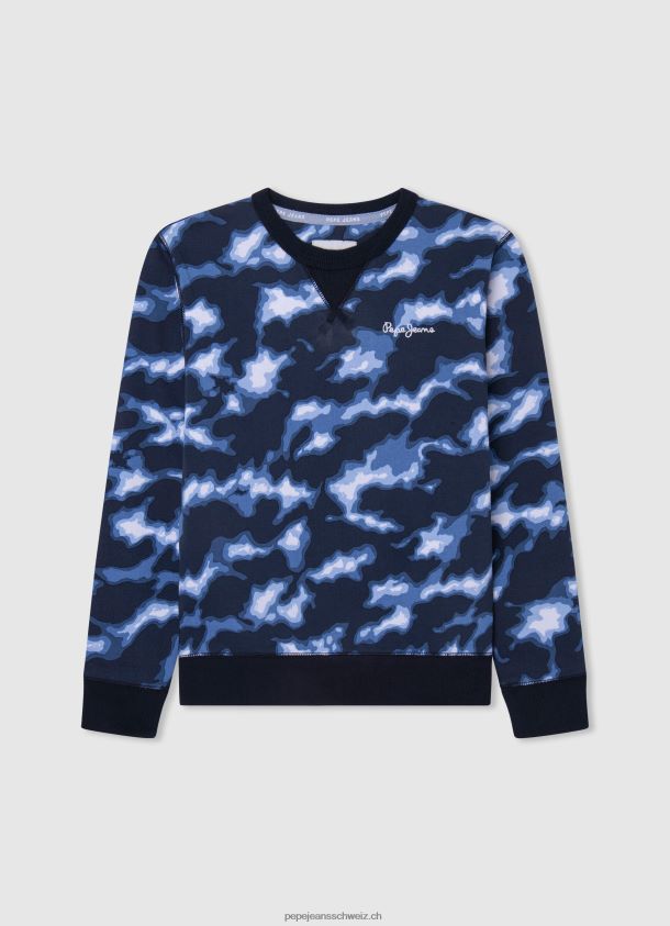 Pullover mit Camouflage-Print Junge Pepe Jeans dulwich 84XH6T1591