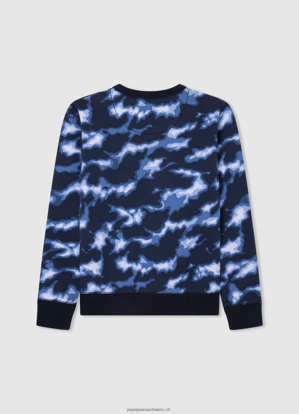 Pullover mit Camouflage-Print Junge Pepe Jeans dulwich 84XH6T1591