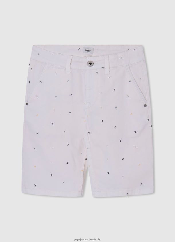 Chino-Shorts mit P-Print Junge Pepe Jeans Denim 84XH6T1690