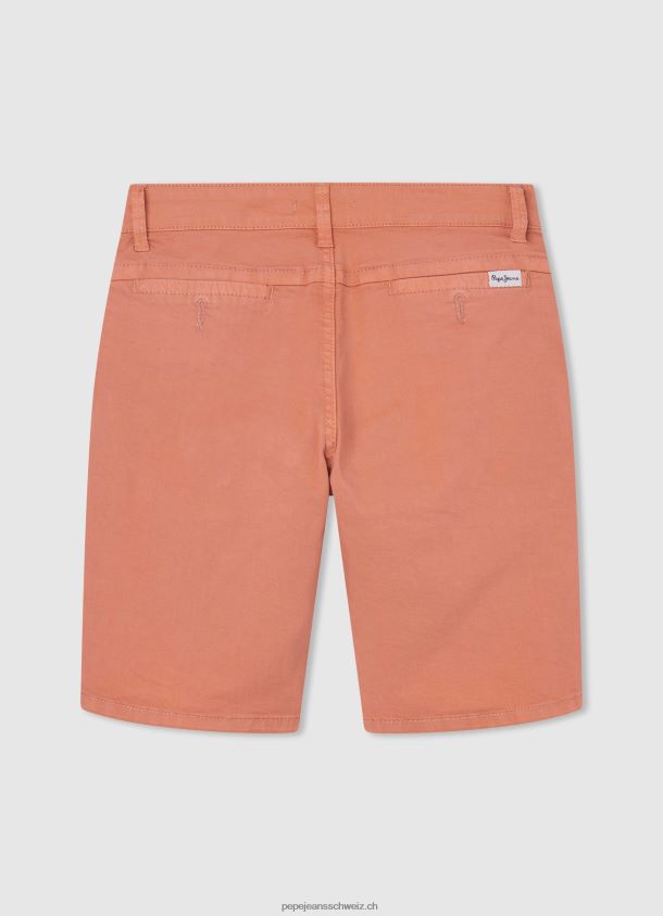 Chino-Shorts mit normaler Passform Junge Pepe Jeans Kürbis orange 84XH6T1692