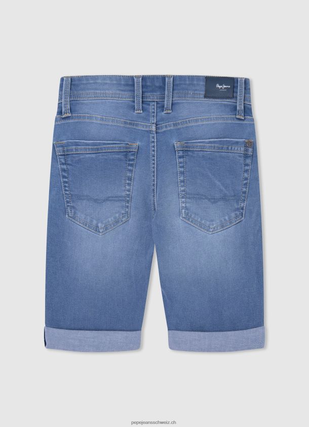 Schmal geschnittene Jeansshorts Junge Pepe Jeans Denim 84XH6T1680
