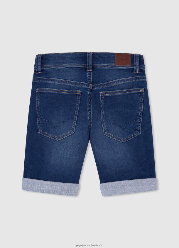 Schmal geschnittene Jeansshorts Junge Pepe Jeans Denim 84XH6T1684