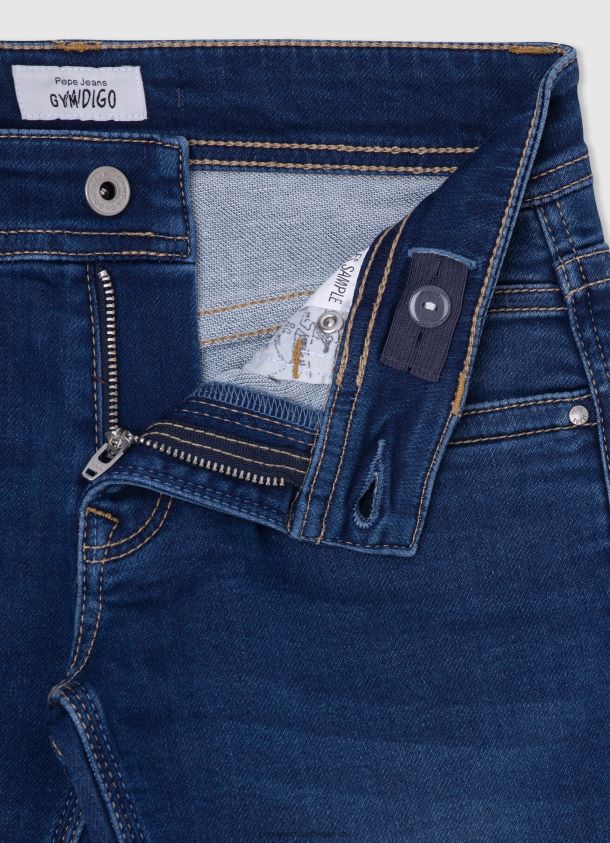 Schmal geschnittene Jeansshorts Junge Pepe Jeans Denim 84XH6T1684