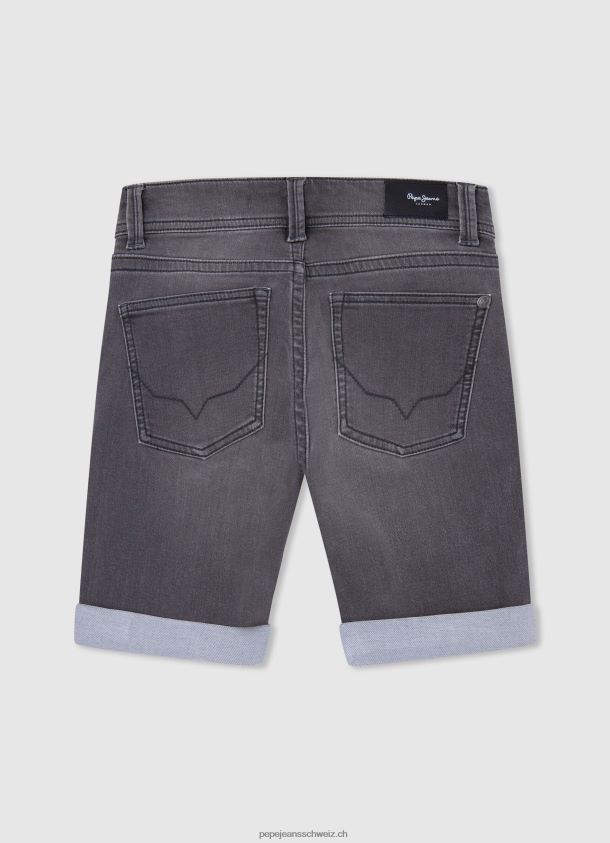 Schmal geschnittene Jeansshorts Junge Pepe Jeans Denim 84XH6T1685
